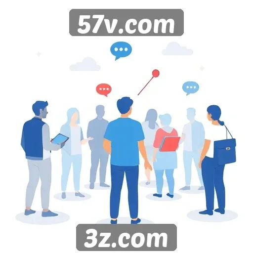 Crescimento da comunidade no 57v.com nos últimos meses