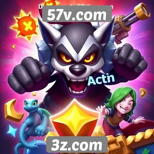 Diversidade de jogos oferecidos pelo 57v.com