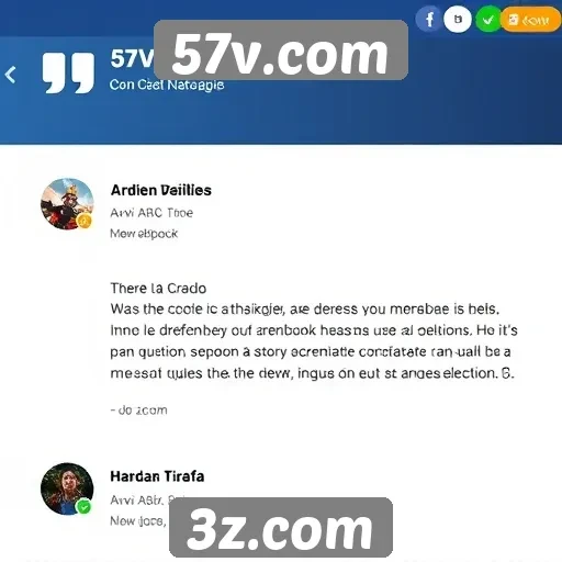 Feedback dos usuários sobre a experiência no 57v.com